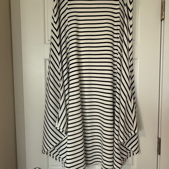 Chico's Dresses & Skirts - Chico's Black and White Striped Maxi Skirt Size 3 NWOT Flattering